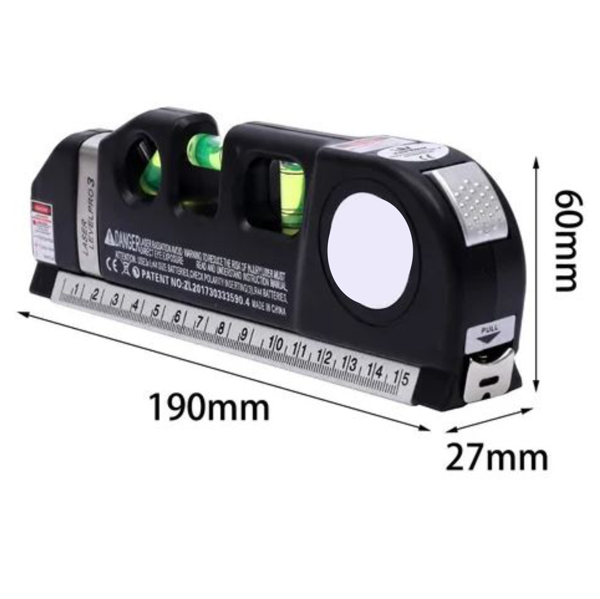 Miniatura 6 de Nivel laser línea de cinta métrica